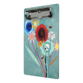 Mini Porte-bloc Nature morte Fleur Bleue (Angle2)