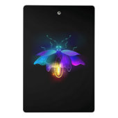 Mini Porte-bloc Neon Firefly sur noir (Dos)