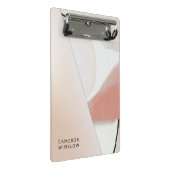 Mini Porte-bloc Neutre Tonalité Terre moderne Abstrait (Incliné)