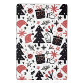 Mini Porte-bloc Noël élégant (Dos)