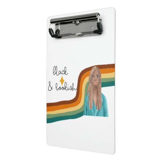 Mini Porte-bloc Noir et Rétro (Angle2)