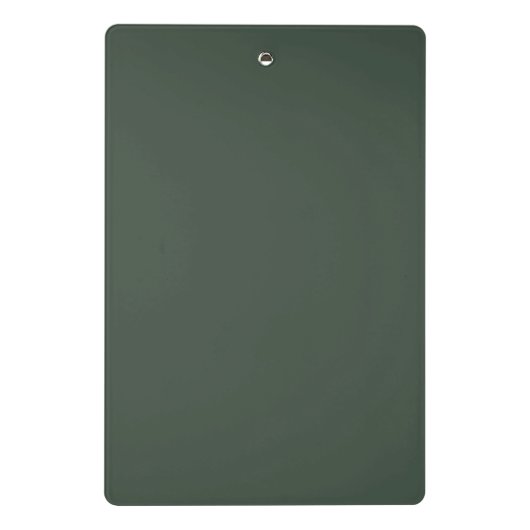 Mini Porte-bloc Nom personnalisé élégant Bleu vert (Dos)