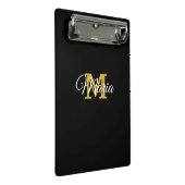 Mini Porte-bloc Nom personnalisé initial (Incliné)