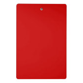 Mini Porte-bloc Nom vert joyeux sur fond rouge (Dos)