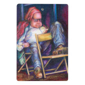 Mini Porte-bloc Norman préfère dessiner dans son sommeil (Dos)