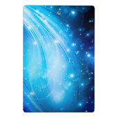 Mini Porte-bloc Northern Light Stars blue + votre texte et vos idé (Dos)