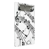 Mini Porte-bloc Notes de musique fantaisie (Incliné)
