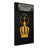 Mini Porte-bloc Notre-Dame de Fatima couronne (Incliné)