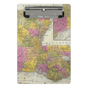 Mini Porte-bloc Nouvelle carte de la Louisiane 3
