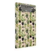 Mini Porte-bloc Oasis intérieure | Motif de ligne Plante (Incliné)