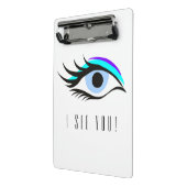 Mini Porte-bloc Oeil bleu (Angle2)