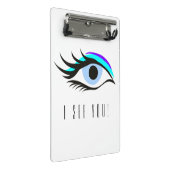 Mini Porte-bloc Oeil bleu (Incliné)