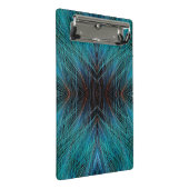 Mini Porte-bloc Oiseau de Paradis Plume Fractale (Incliné)