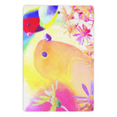 Mini Porte-bloc Oiseaux brillants Tie-Dye (Dos)