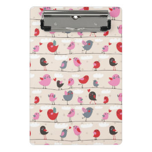 Mini Porte-bloc Oiseaux dans l'amour