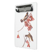 Mini Porte-bloc Oiseaux de brume de riz d'Audubon ou oiseaux Bobol (Angle2)