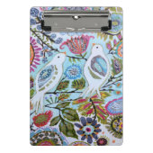 Mini Porte-bloc Oiseaux en papier I (Devant)