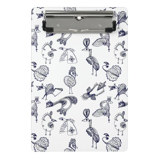 Mini Porte-bloc Oiseaux fruités (Devant)