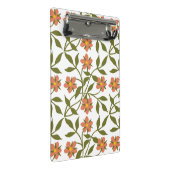 MINI PORTE-BLOC ORANGE FLEURS (Incliné)