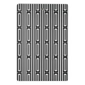 Mini Porte-bloc Origine ethnique abstraite (Dos)