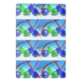 Mini Porte-bloc Ornements de Noël (Dos)