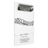 Mini Porte-bloc Orthopedic Chiropractic Testimonial (Incliné)