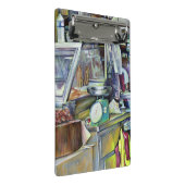 Mini Porte-bloc Où est le Fish Head Curry ? Singapour (Incliné)