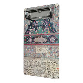 Mini Porte-bloc Page de Canon de médecine par Avicenna 1632 (Angle2)