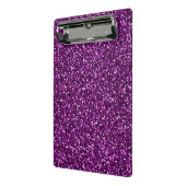 Mini Porte-bloc Paillette Violet de Minuit (Angle2)