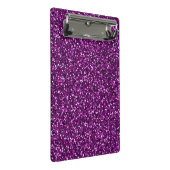 Mini Porte-bloc Paillette Violet de Minuit (Incliné)