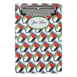 Mini Porte-bloc Palestine & drapeau palestinien Personnalisé