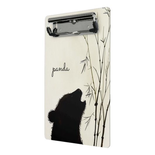 Mini Porte-bloc Panda Silhouette (Angle2)