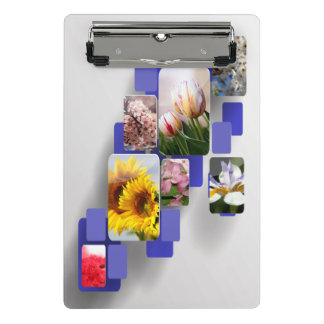 Mini Porte-bloc Panneau d'agrafe de collage de photo de jardin