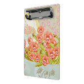 Mini Porte-bloc Pansies dans un bol (Angle2)