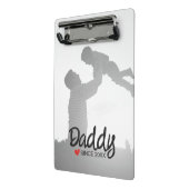 Mini Porte-bloc Papa, première fête des pères, premier père heureu (Angle2)