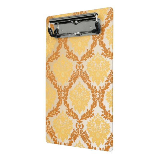 Mini Porte-bloc Papier peint 5 de damassé (Angle2)