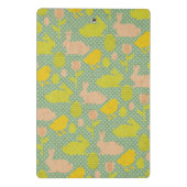 Mini Porte-bloc Papier peint de Pâques (Dos)