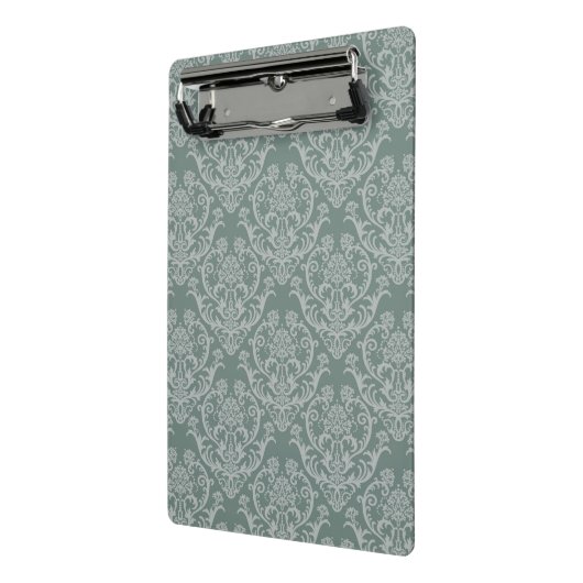 Mini Porte-bloc Papier peint floral vert (Angle2)