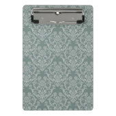 Mini Porte-bloc Papier peint floral vert (Devant)