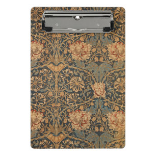 Mini Porte-bloc Papier peint riche au chèvrefeuille de William Mor