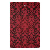 Mini Porte-bloc Papier peint rouge 2 (Dos)