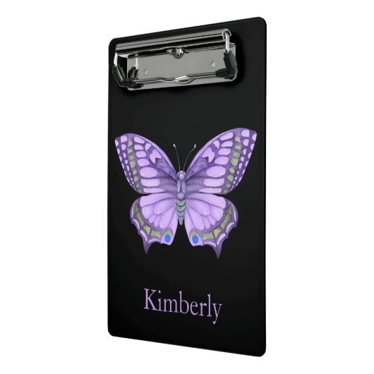 Mini Porte-bloc Papillon pourpre (Angle2)