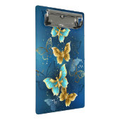 Mini Porte-bloc Papillons dorés (Incliné)