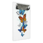 Mini Porte-bloc Papillons volants Morpho et Monarch (Incliné)