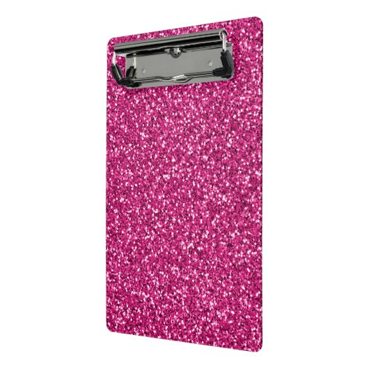 Mini Porte-bloc Parties scintillant rose Smitten (Angle2)