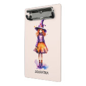 Mini Porte-bloc Pastel Cute Witch Girl - Halloween esthétique (2) (Angle2)