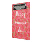 Mini Porte-bloc Pastèque rose moderne, été (Angle2)