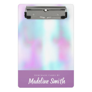 Mini Porte-bloc Pâtisserie Maison Abstraite Amusante