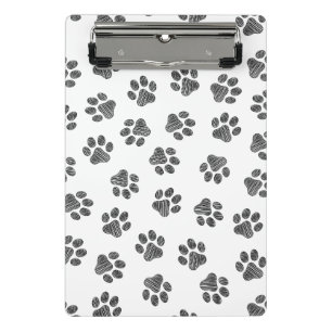 Mini Porte-bloc Patrouilles de Doodle, Paws de Chien, Paws Noirs