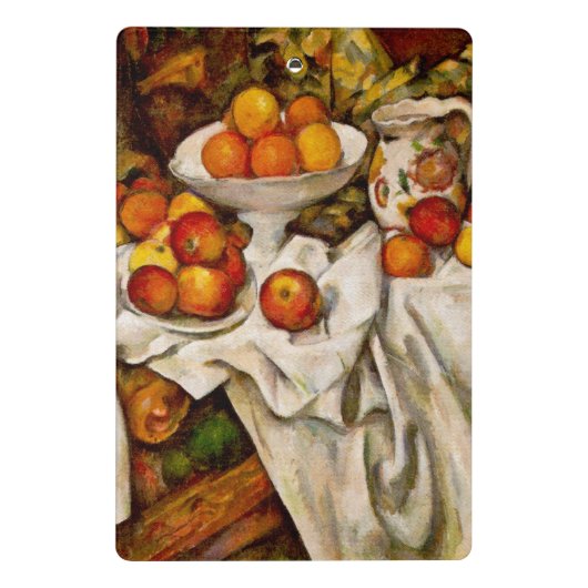 Mini Porte-bloc Paul Cezanne Pomples Oranges Impressionnisme (Dos)